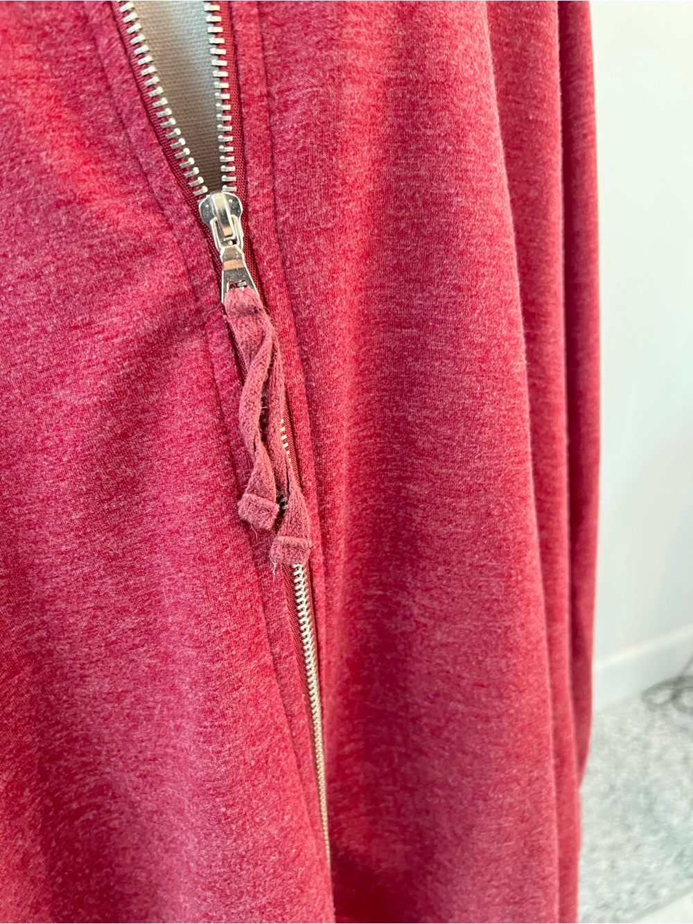 Logo Lori Goldstein Soft Rose Pink Zip Hoodie 1X - Picture 6 of 12
